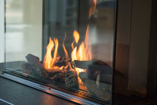 Custom Glass for Fireplaces