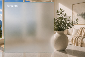 Satin Etch / Clear