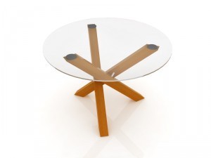 DIY Glass Tabletop