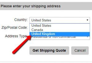 custom cut glass ships to UK