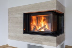 fireplace glass doors