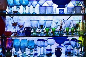 glass shelves