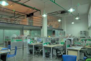 tempered glass office dividers