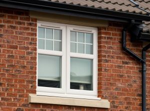 double glazed window unit
