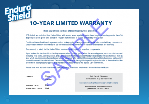 Enduro shield Warranty