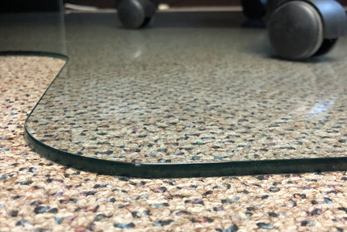 Glass Chair Mats | Tempered Glass Office Chair Mats