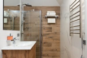 how to replace glass shower door