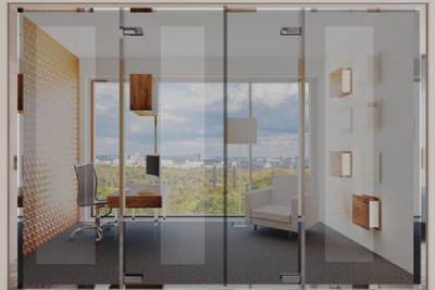 Custom Glass Office